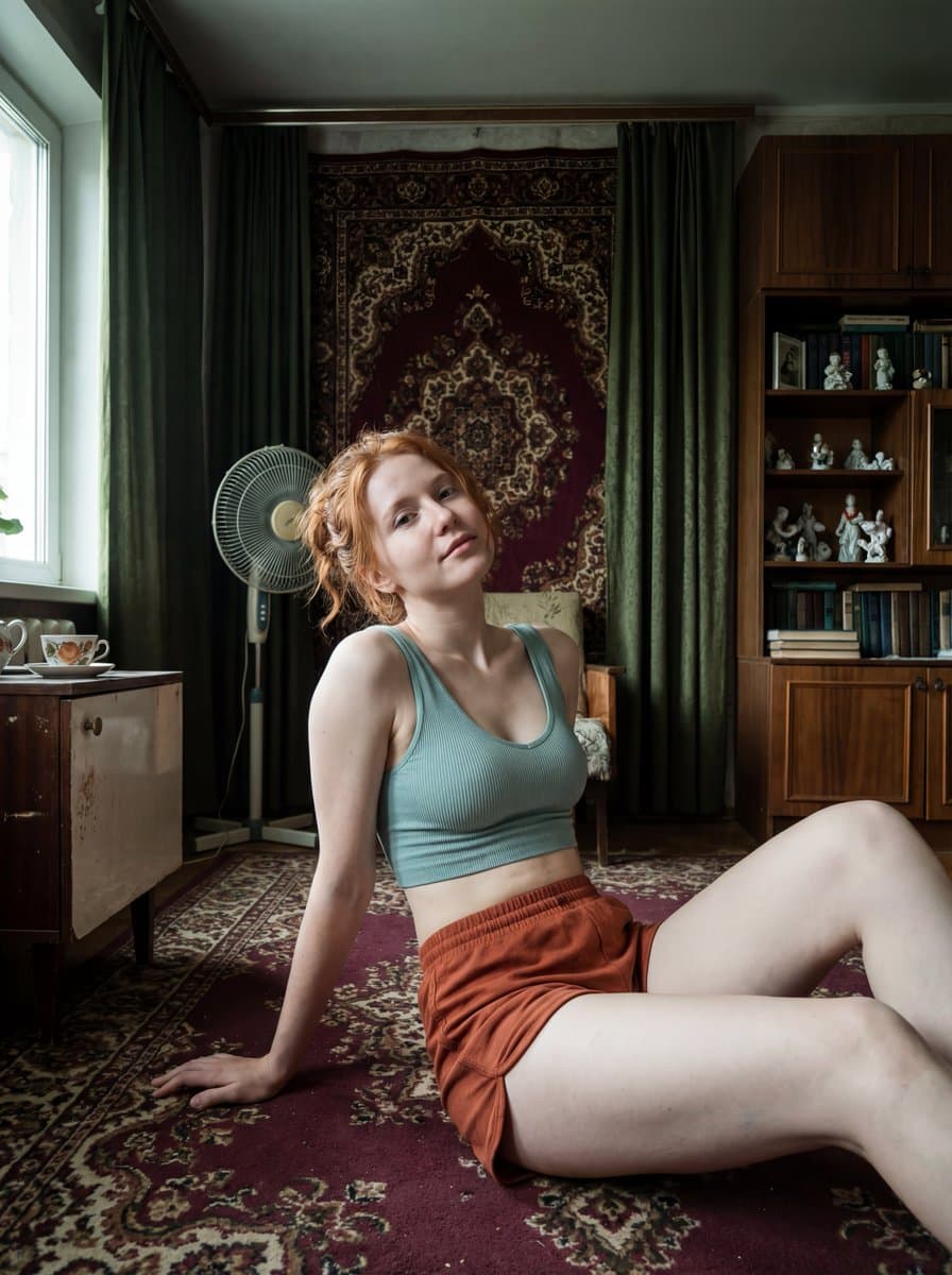 soviet-fit-girl-on-carpet.