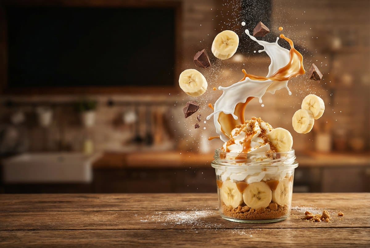 Advertising-style food photography of