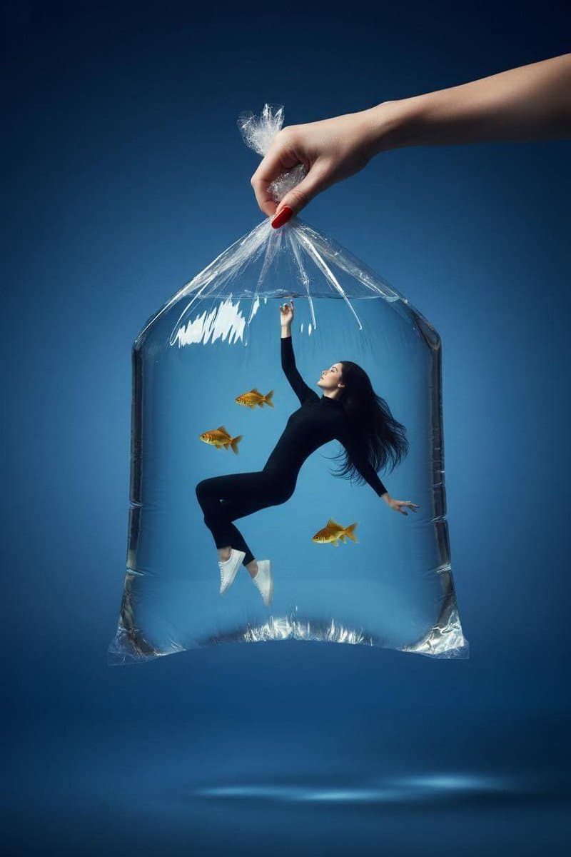 Surreal Fashion Photo