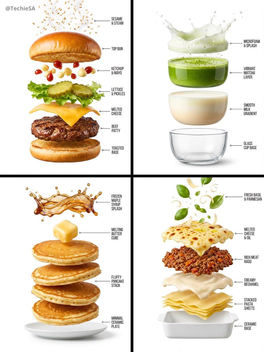 Exploded Food Info