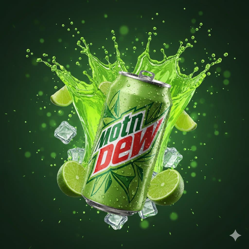 Exploding Soda Can Ad