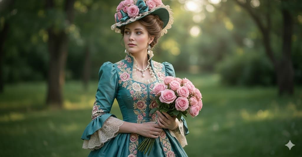 Victorian/Rococo luxury fashion