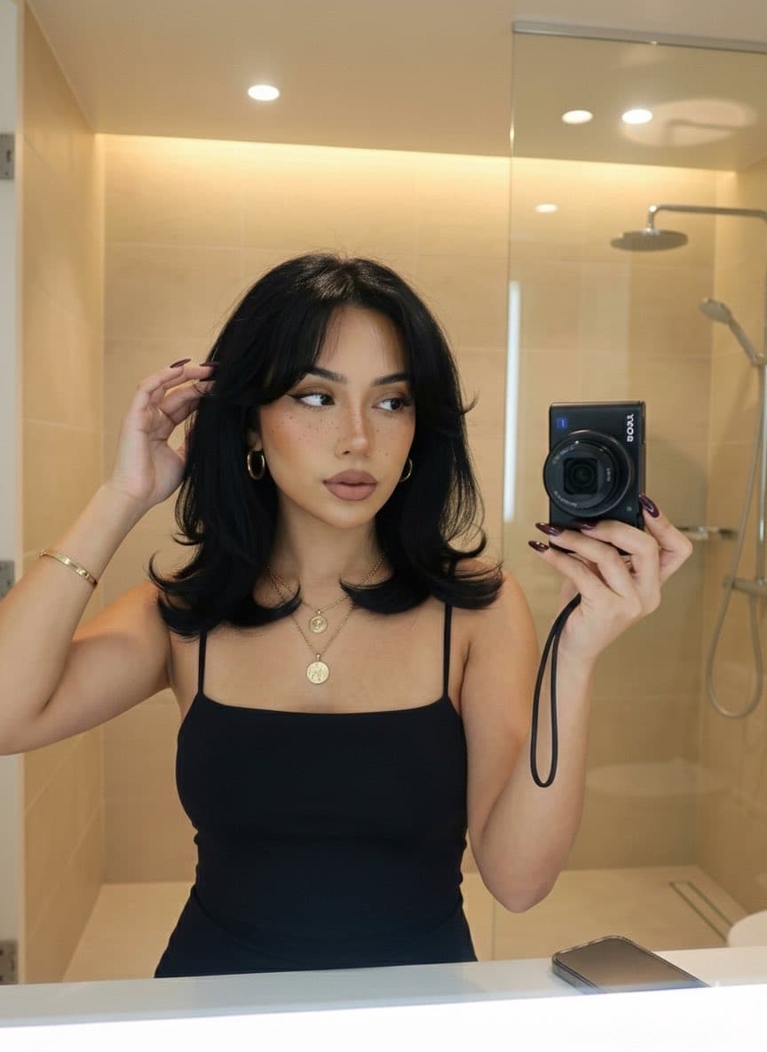 Mirror Selfie Portrait