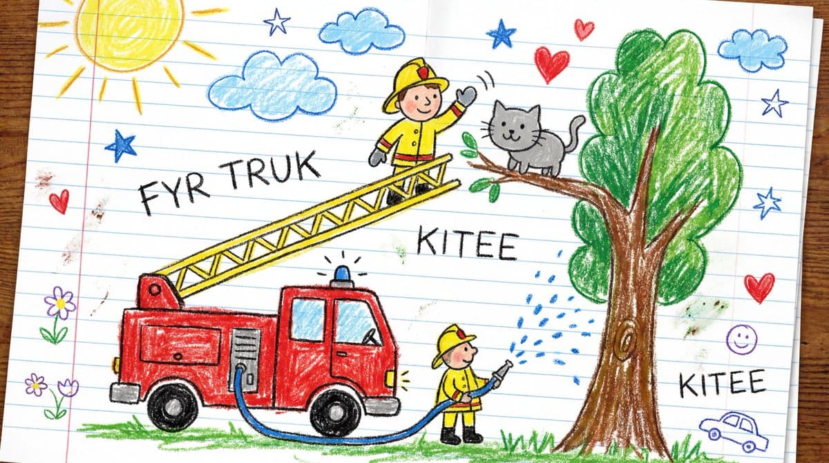 Kid-Style Drawings
