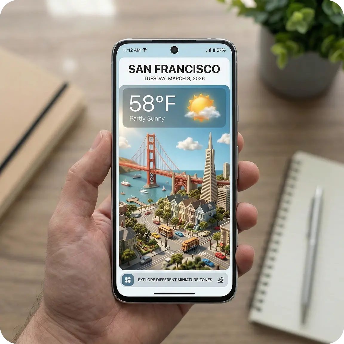Real-time web search — weather-aware image generation